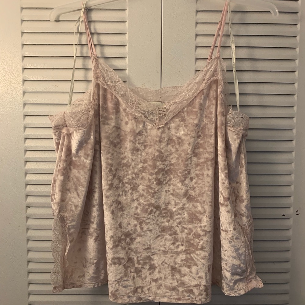 Plus size Suede Cami